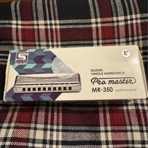 Suzuki 10 Pro Master MR-350 Harmonica